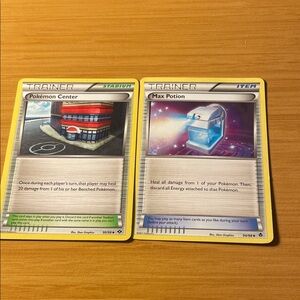 Trading Card Game Set - Center & Max Potion